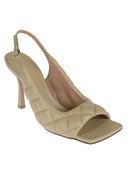 Bottega Veneta Padded Leather Slingback Sandals