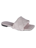 Bottega Veneta Lido Leather Flat Sandals