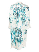 F.R.S . Printed Cotton Shirt Dress