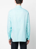 Finamore 1925 Napoli Linen Blend Regular Fit Shirt
