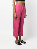 S Max Mara Wide Leg Linen Trousers