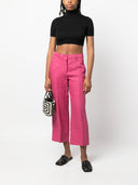 S Max Mara Wide Leg Linen Trousers