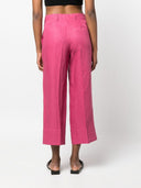 S Max Mara Wide Leg Linen Trousers