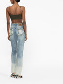 Rui skåret detaljer denim jeans