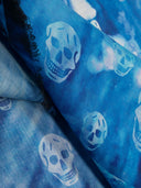 Alexander Mc Queen Skull Wool Scarf
