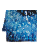 Alexander Mc Queen Skull Wool Scarf