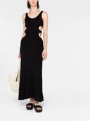 Chloè Linen Blend Silk Long Dress