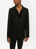 Chaqueta blazer de pecho individual de Dolce & Gabbana