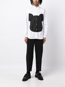Comme des Garconsディズニープリントコットンシャツ