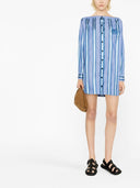 Etro Striped Cotton Mini Dress