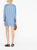 Etro Striped Cotton Mini Dress