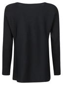 Liviana Conti Ribbed Viscose Sweater