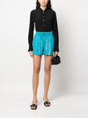 Parosh Sequined Shorts