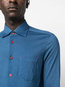 Kiton Pre Cotton Long Sleeve Shirt