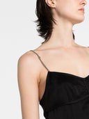 Palm Angels Kettengurte Mini -Kleid