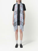 Burberry Check Motif Wool Blend Scalf