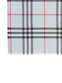 Burberry Check Motif Wool Blend Scalf