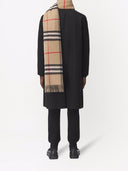 Burberry Check Motif Cashmere Buff