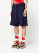 Ami Paris Wool Blend Trackshorts
