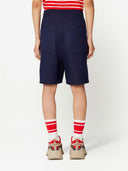 Ami Paris Wool Blend Trackshorts