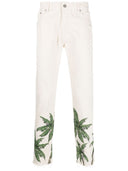 Palm Angels Bull Palms Denim Cotton Jeans