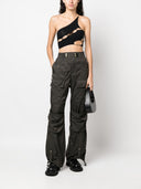 Rui Cut Out Detail One Shoulder Cropped Top