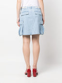 Falda de mezclilla de carga kenzo
