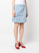 Falda de mezclilla de carga kenzo