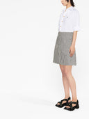 Kenzo Striped Denim Skirt