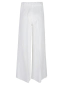 Via Masini 80 Wide Leg Linen Trousers
