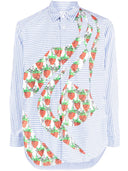Comme des Garcons bomullstrykt skjorte