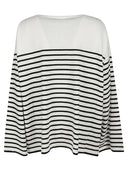 Ct Plage Striped Cotton Blend Pullover