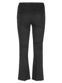 Via Masini 80 Flared Cotton Trousers