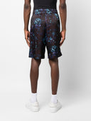 Ih Nom Uh Nit Roses Print Shorts