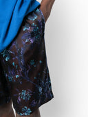 Ih Nom Uh Nit Roses Print Shorts