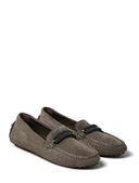 Brunello Cucinelli Flat Shoes Grey