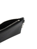 Casto di carta di credito in pelle bianca