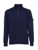 Stone Island Sweaters Blue
