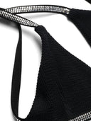 Heron Preston Glitter Bikini Top