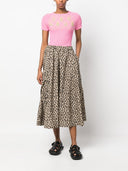 Cormio Embroidered Cotton T Shirt