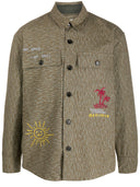 President's Camouflage Print Shirt