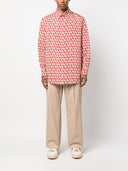 Valentino Toile Iconographe Silk Shirt