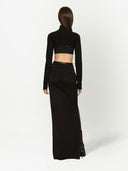 Dolce & Gabbana Cropped High Neck Top