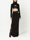 Dolce & Gabbana Cropped High Neck Top