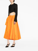 Alexander Mc Queen A Line Midi Skirt