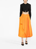 Alexander Mc Queen A Line Midi Skirt