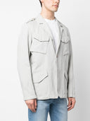 Boglioli Blen Leinen Single Breasted Jacke