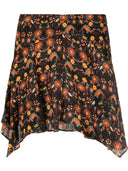 Isabel Marant Perinne Mini falda impresa
