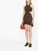 Isabel Marant Perinne Mini falda impresa