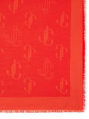 Jimmy Choo Capsule Blend Silk Wool Jacquard Stole